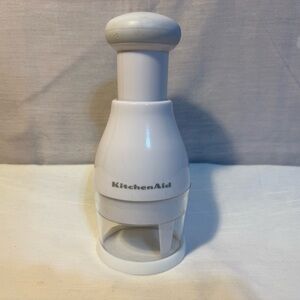 KitchenAid Manual Food Chopper White Excellent Condition